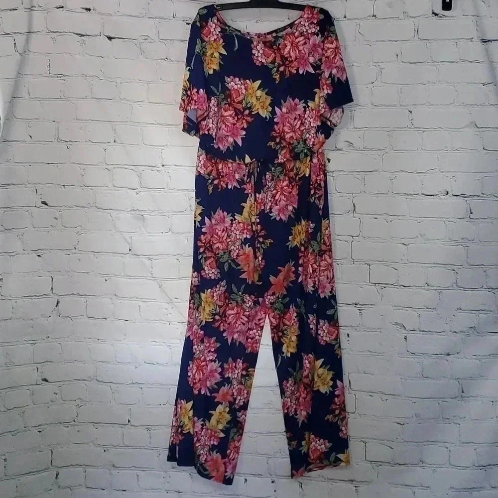 Glitzy Girlz Jumpsuit with Pockets